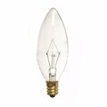 American Imaginations 60W Bulb Socket Light Bulb Clear Glass AI-37533